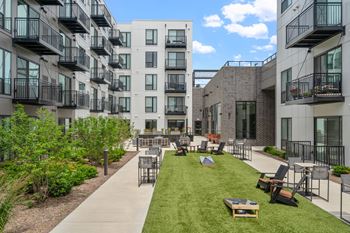 Outdoor courtyard